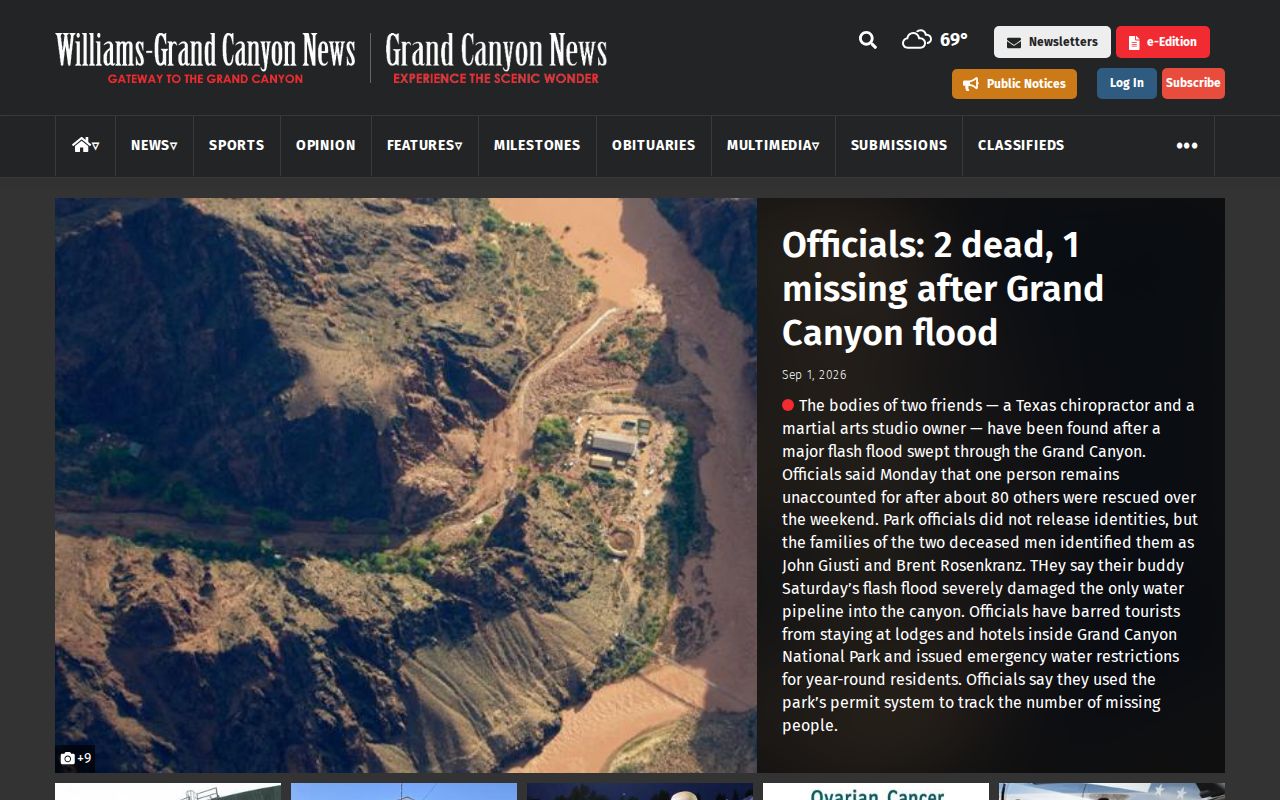 Williams News local arrest and public safety coverage